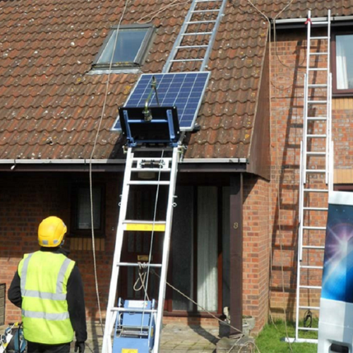 Aluminum Alloy Hoist Ladder